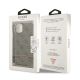 8. Guess GUOHCN61H4STW iPhone 11 brown/brown hardcase 4G Print Strap