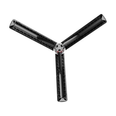 11. Selfie stick WC13YDS telescopic tripod 1.3m with double lamp and phone holder - black
