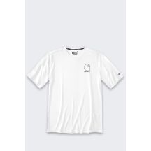 Sun Defender Lightweight Logo SS Tee White