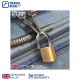 5. TRAVEL BLUE LUGGAGE PADLOCK WITH KEY, SET OF 2