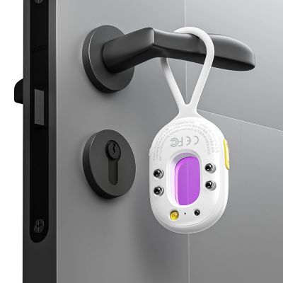 9. Baseus Heyo Series II Hidden Camera Detector with Alarm and Mini Flashlight + Baseus Simple USB-A - USB-C Cable - White