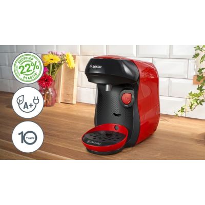 3. Bosch Tassimo coffee machine red (TAS103E)