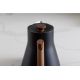 8. Fellow Stagg EKG PRO Electric Kettle, matte black, wooden handle