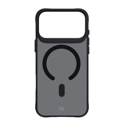 11. 3mk Smoke MagCase for iPhone 17 Pro - Black Semi-Transparent