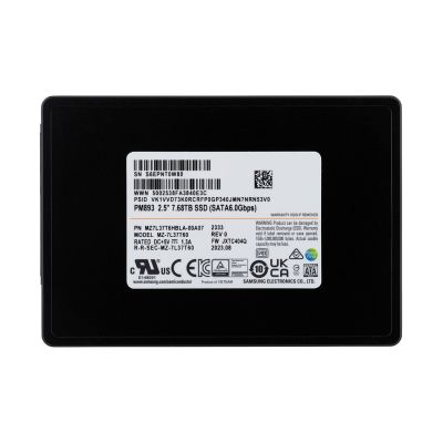 7. Samsung PM893 7.68 TB 2.5" Serial ATA III V-NAND TLC