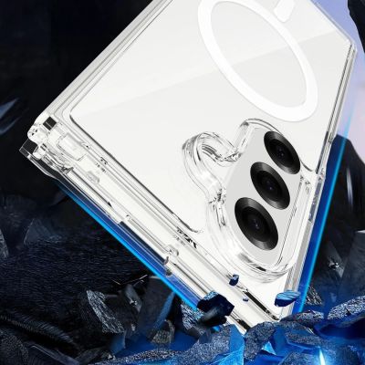 4. 3mk Armor MagCase for Samsung Galaxy Z Fold 7 - Transparent