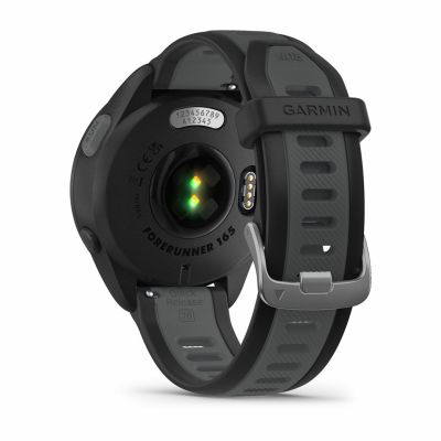 6. Garmin Forerunner 165 Music Watch, Black/Slate Gray