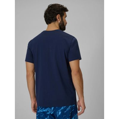 2. Men's regular printed T-shirt 4F 4FWSS26TTSHM3034-31S