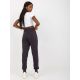 4. Basic graphite sweatpants with pockets (B-005.53)