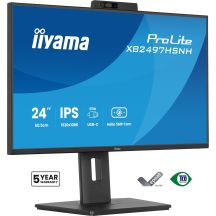 iiyama ProLite XB2497HSNH-B1 24IN IPS LCD 4MS 1920X1080 350CD/M2 HDMI/DP/USB 2 computer monitor 60.5 cm (23.8") 1920 x 1080 px Full HD Black