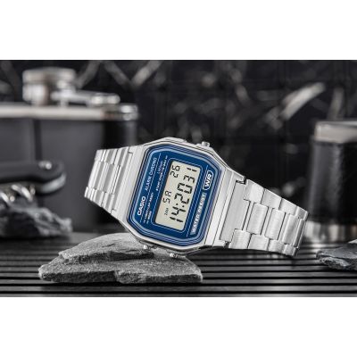 6. CASIO A158WEA-2EF Unisex Watch + BOX
