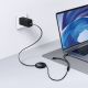 8. Baseus Bright Mirror Series USB-C Retractable Cable - 2 x USB-C 100W 1m - Black