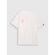6. Men's oversized printed T-shirt 4F 4FRSS25TTSHM2652-11S