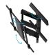 5. B-Tech BT8227/B Double Arm Wall Mount for Flat Screens with Tilt and Swivel Function
