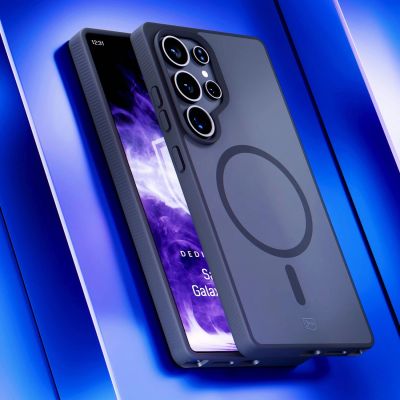 6. 3mk Smoke MagCase for Samsung Galaxy S25 Ultra - Black