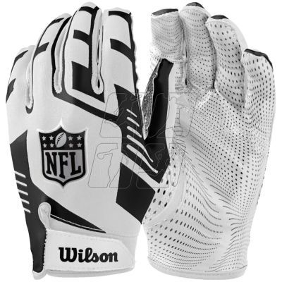 4. Wilson NFL Stretch Fit Receivers Gloves WF6000802AD