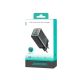3. Joyroom JR-TG10 65W GaN 2x USB-C + USB-A wall charger with 100W USB-C - USB-C 1.2m cable - black