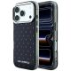 Karl Lagerfeld IML Rhinestones Allover and Electroplated Logo Case for iPhone 17 Pro / 18 Pro - Black