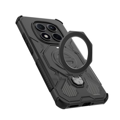 3. Tech-Protect TacticStand MagSafe Case for Xiaomi Redmi Note 15 Pro 5G - Black