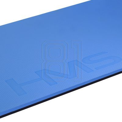 34. Club fitness mat with holes HMS Premium MFK03 blue-black