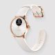 Withings Scanwatch Light - a watch with ECG function, heart rate and SPO2 measurement, as well as physical activity and sleep tracking (37mm, rose gold-sand)