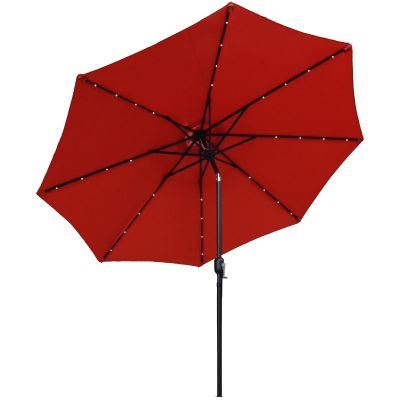7. GARDEN UMBRELLA WITH LED LIGHTING 300CM COCCORA