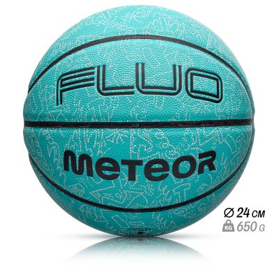 6. Meteor Fluo 7 Basketball 16751
