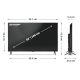 9. Sharp 43HP5265E 109.2 cm (43") 4K Ultra HD Smart TV Wi-Fi Black