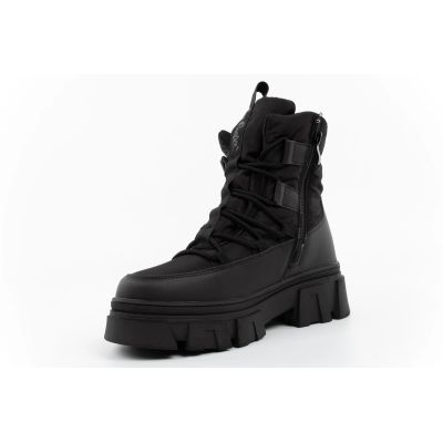 4. Lee Cooper Women’s Winter Boots, Black, Insulated Ankle Boots with Zip