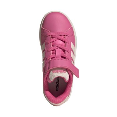 4. Adidas Grand Court 3.0 Pink Kids Shoes JP9370