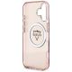 7. Guess IML Metal Mountain Logo MagSafe iPhone 16 Case - Pink