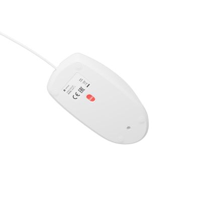 6. NATEC RUFF 2 MOUSE 1000DPI WHITE NMY-1988