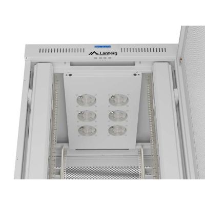 10. Lanberg FF01-8047-23SL 47U Stand Freestanding Stand Gray