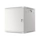 8. INSTALLATION RACK CABINET, WALL-HUNG 19" 12U 600X600, GRAY, METAL DOORS (FLAT PACK)