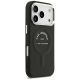 4. Karl Lagerfeld Embossed Open Ring RSG Logo MagSafe Case for iPhone 17 Pro Max / 18 Pro Max - Black