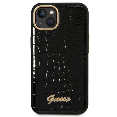 3. Guess GUHCP14MHGCRHK iPhone 14 Plus 6.7 "black / black hardcase Croco Collection