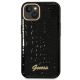 3. Guess GUHCP14MHGCRHK iPhone 14 Plus 6.7 "black / black hardcase Croco Collection