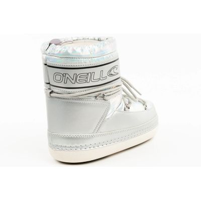 4. O'neill Lisa High silver insulated winter snow boots for girls