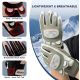 3. ROCKBROS children's sports gloves black-pink L