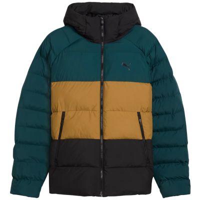 7. Puma Mono Hooded Men's Jacket Green-Brown-Black 688367 75