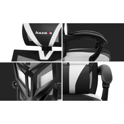 14. Huzaro Combat 5.0 White Gaming Chair