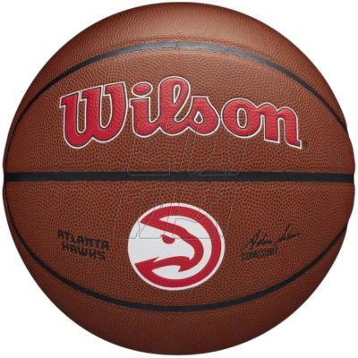 2. Wilson Team Alliance Atlanta Hawks Ball WTB3100XBATL