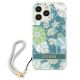 3. Guess GUHCP13XHFLSN iPhone 13 Pro Max 6.7" green/green hardcase Flower Strap