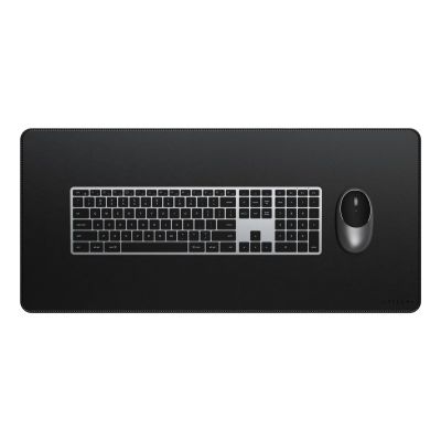 5. Vegan leather desk pad (black)