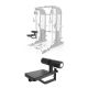 2. LTS25 TRAINING SEAT WITH THIGH LOCK LAT SEAT HMS