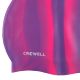 2. Crowell Multi-Flame-05 silicone swimming cap