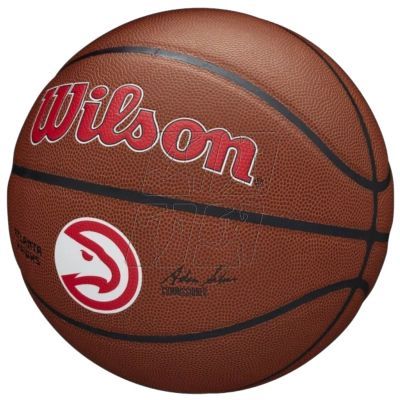 4. Wilson Team Alliance Atlanta Hawks Ball WTB3100XBATL