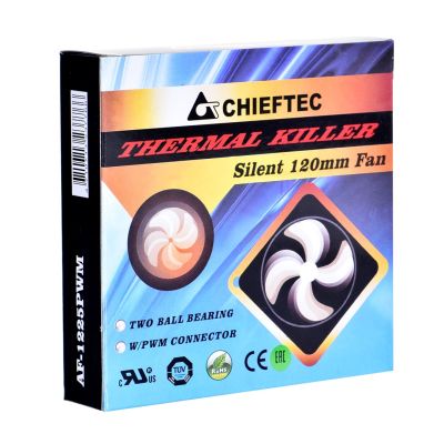 4. Chieftec AF-1225PWM case fan (120 mm; 1650 rpm)