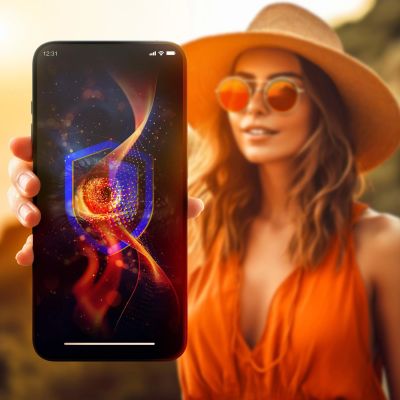 11. Tempered Glass 3mk Eye Care Protector for Apple iPhone 13/13 Pro/14