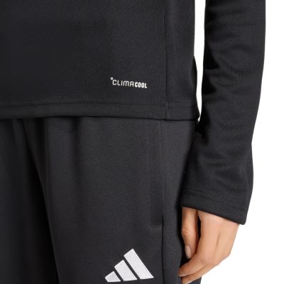 5. adidas Entrada 26 Women's Training Top, Black, JZ6646